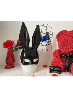 🎭 Masque Lapin Noir...