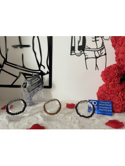 🖤 Bracelet masculin perles...