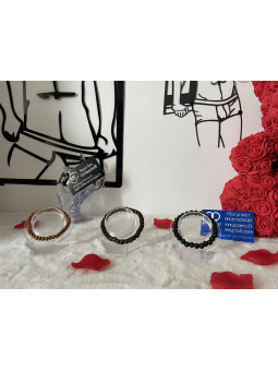 🖤 Bracelet perles noires...