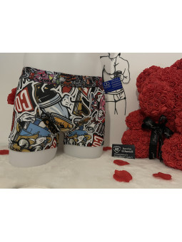 🆕 Boxer homme imprimé...